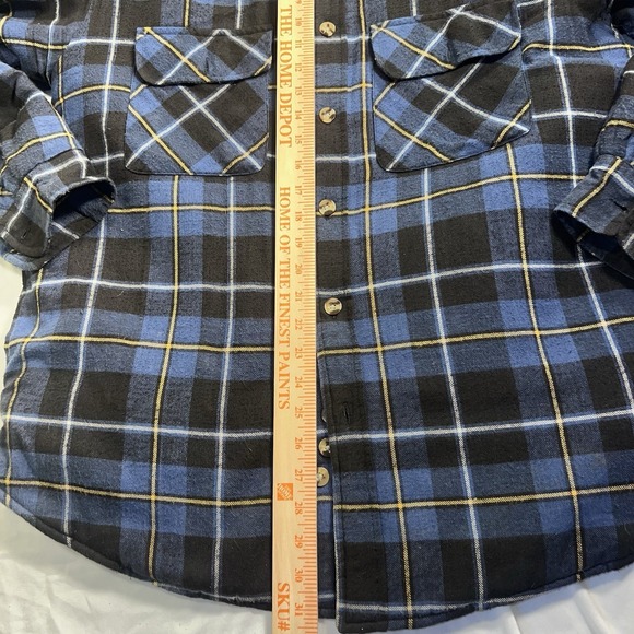 Ozark Trail VTG Men's Flannel Shirt Jacket Sz M - Picture 4 of 6